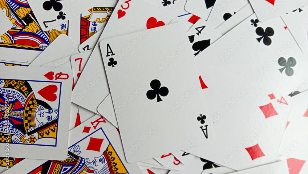 Photo of playing cards, photos of brain teasers Photo of playing cards, photos of brain teasers