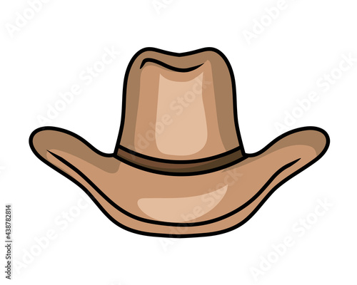 Cowboy hat isolated