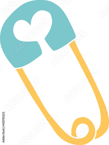 Baby brooch
