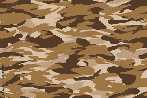 Seamless desert camouflage abstract pattern, Military Camouflage repeat pattern design for Army background, printing clothes, fabrics, sport t-shirts jersey, web banners, posters, cards and wallpapers