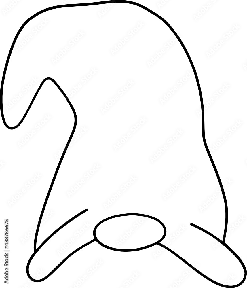 Gnome Cap outline illustration for web, wedsite, application, presentation, Graphics design, branding, etc. Gnome Cap outline illustration for web, wedsite, application, presentation, Graphics design, branding, etc.