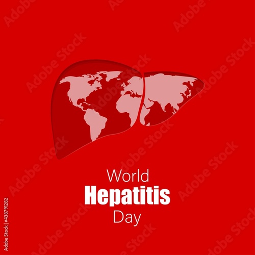 vector illustration for hepatitis day
