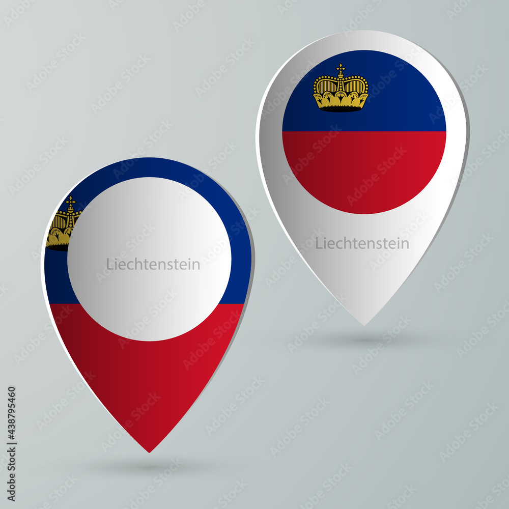 Fototapeta premium paper of map marker for maps and navigators