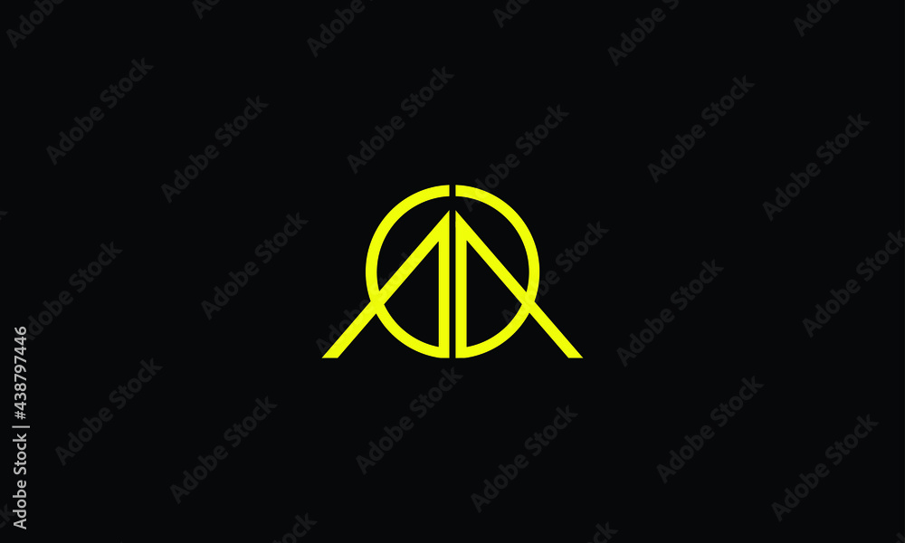 Unique circular shape connected stylish black and white GD DG G D initial based icon logo Unique circular shape connected stylish black and white GD DG G D initial based icon logo