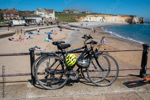 Konstfotografi Freshwater Bay, Isle of Wight, UK