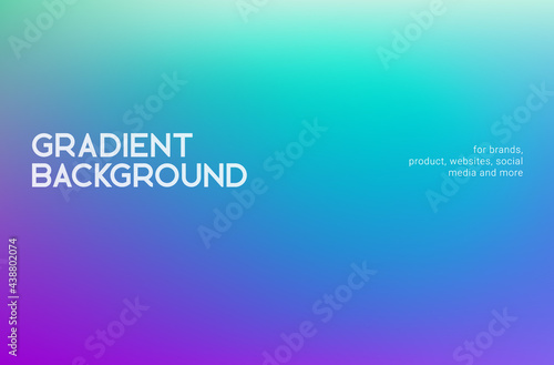 Abstract gradient blue and violet background. Vector illustration for your graphic design, banner or poster.