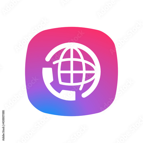 International Number - Sticker
