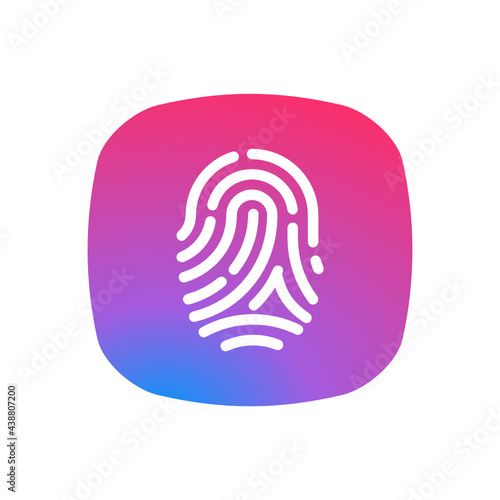 Fingerprint - Sticker