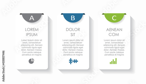 Infographic design template with place for your data. Vector illustration.