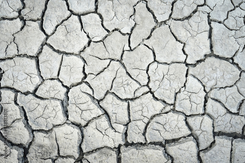 The cracked ground, Ground in drought, Soil texture and dry mud, Dry land using for Dry and hot land background