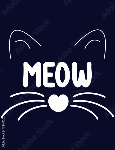 Cat Niche Designs for Multiple use (such as T-shirt, Coffee Cup, Mug, Pillow etc.)