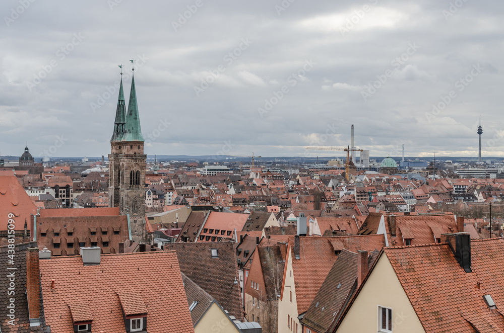 panorama city Nuremberg
