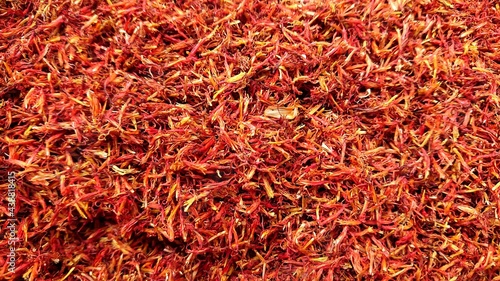Dried Safflower flower herb and cholesterol herbal