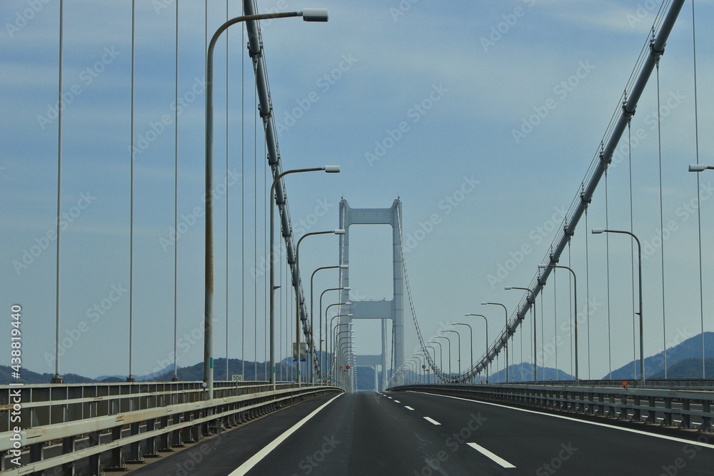 Fototapeta premium 来島海峡大橋 横