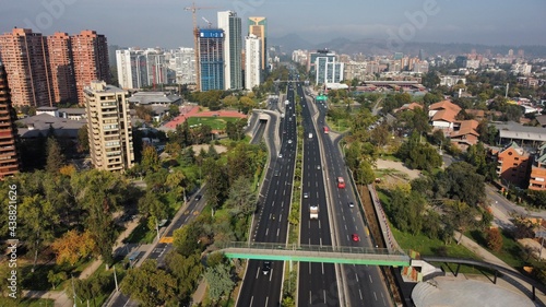 downtown city