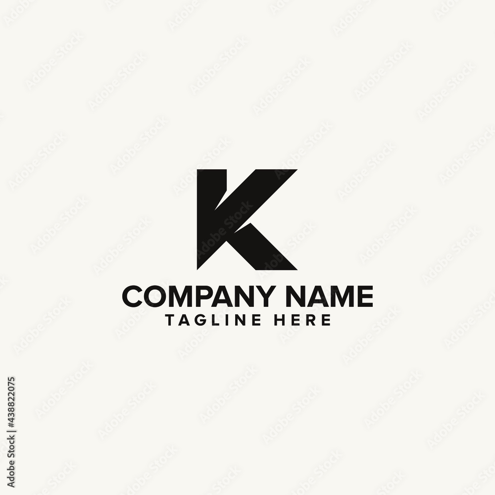 K logo design K logo design