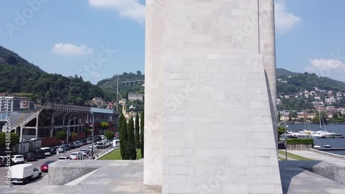 Aerial view of the Monument to the Fallen in Como, Antonio Sant'Elia photo