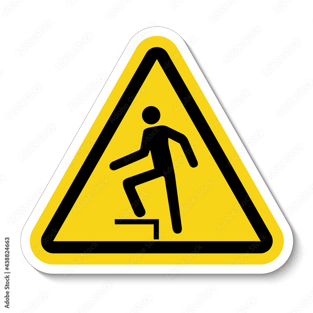 No Stepping Symbol On White Background No Stepping Symbol On White Background