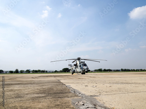 Helicopter for air force.