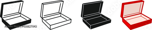 container box  icon , vector 
