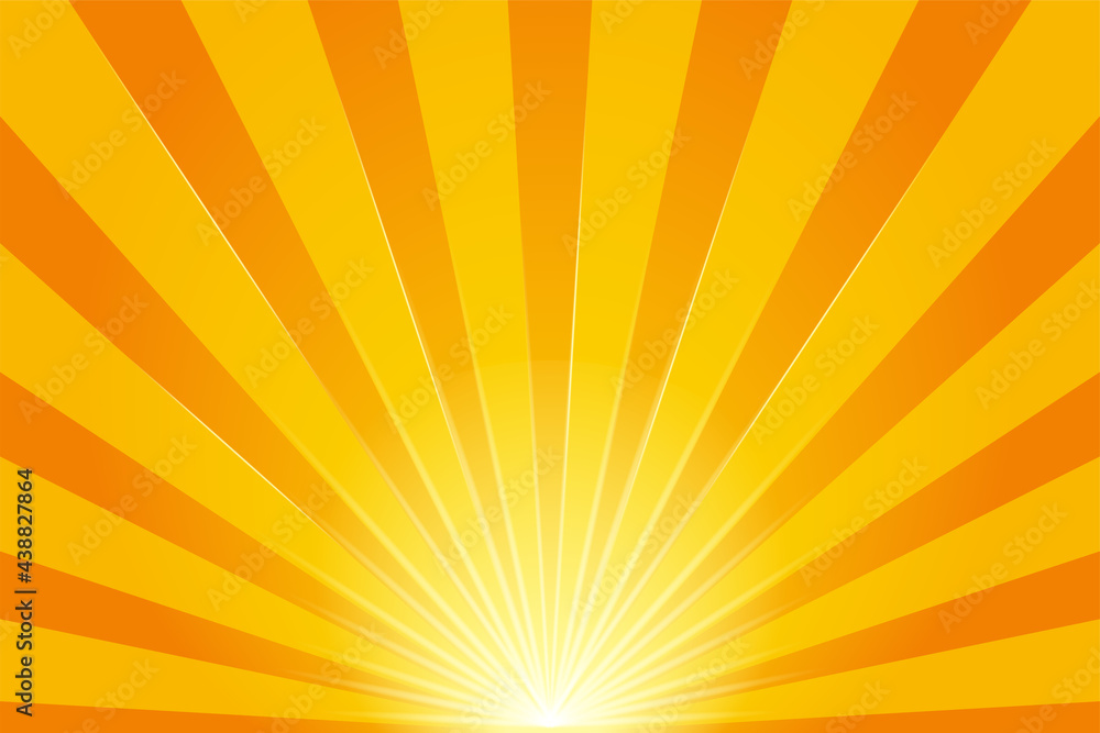 Shine Sun Rays Pattern on Light Background. Vector Shine Sun Rays Pattern on Light Background. Vector