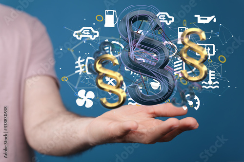 Car insurance concept with ...