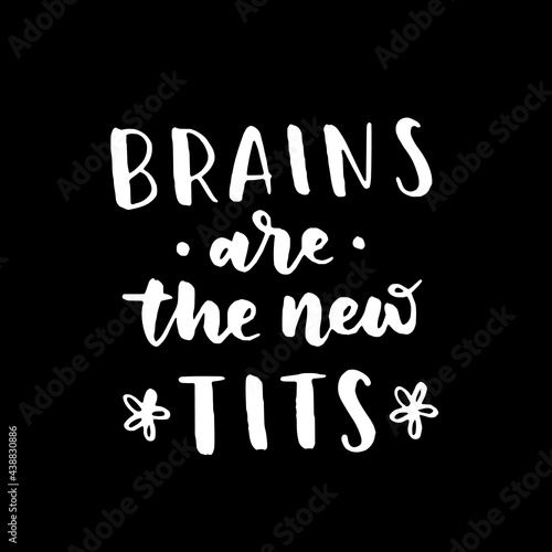 Women's rights quote, phrase. Vector lettering about feminism, woman rights, motivational slogan. Women support and empower, care of yourself, self-care poster.