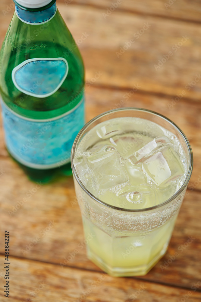 glass of water with ice glass of water with ice