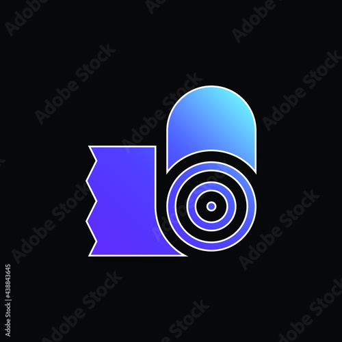 Bandage blue gradient vector icon