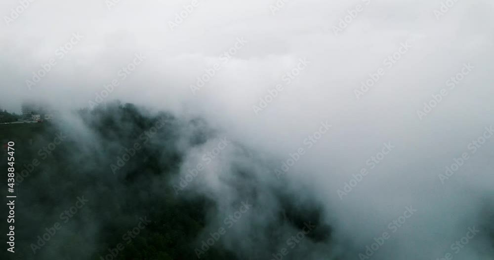gray clouds, blue sky, green forest, trees
gray clouds, blue sky, green forest, trees