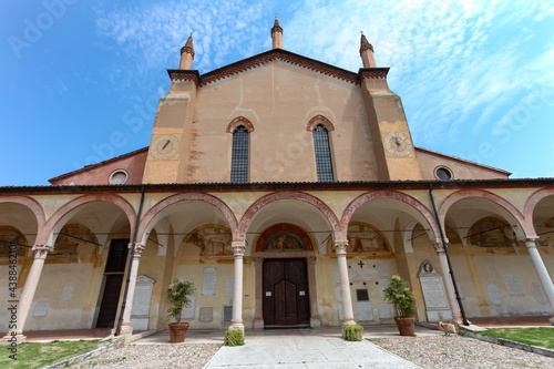 Santa Maria delle Grazie medieval city historic center and renaissance palaces court of gonzaga
