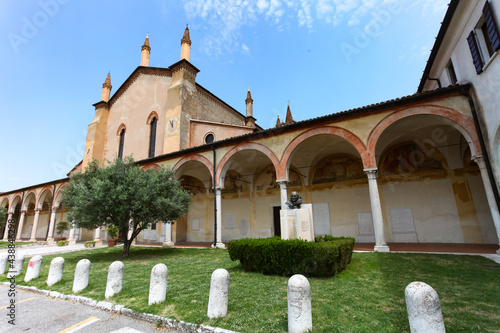 santa maria of grazie mantua medieval city historic center and renaissance palaces court of gonzaga