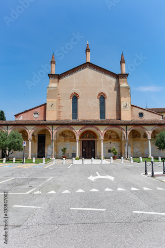 Santa Maria delle Grazie medieval city historic center and renaissance palaces court of gonzaga
