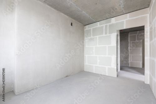 Wallpaper Mural interior of the apartment without decoration in gray colors Torontodigital.ca