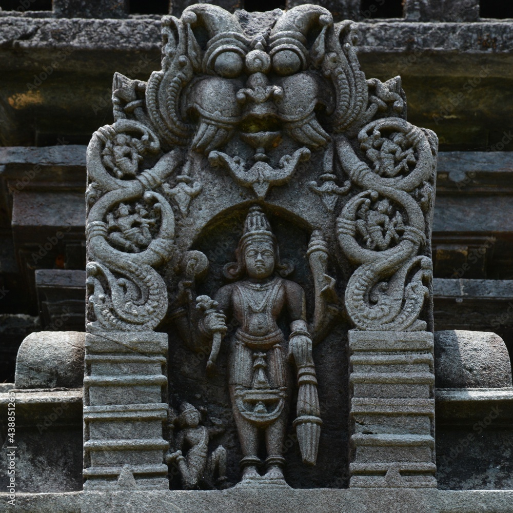 Statue  in temple
