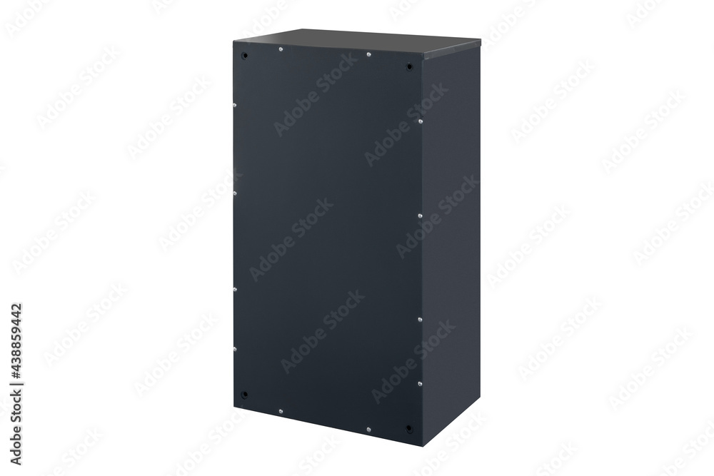 Mailboxes in the condo. metal mailbox with lockable center in condo. Mailbox on the white background isolated Mailboxes in the condo. metal mailbox with lockable center in condo. Mailbox on the white background isolated