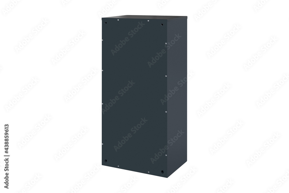 Mailboxes in the condo. metal mailbox with lockable center in condo. Mailbox on the white background isolated Mailboxes in the condo. metal mailbox with lockable center in condo. Mailbox on the white background isolated