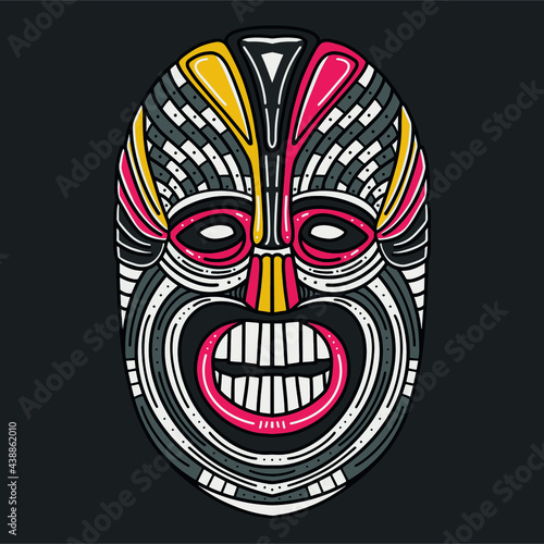 carnival mask vector illustration 