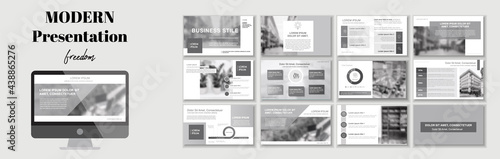 Set of business plan presentation template. Social media pack. Easy use in modern blog posts, Editable simple info banner, trendy book. For app, digital display style. Bright web A4 flyer work WEBINAR