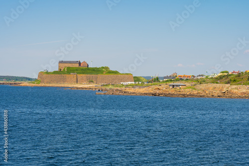 Varberg Fortress in Sweden is a former fortification that was built in the late 13 th century and was expanded in the late 1500s and early 1600s into a strong fortress. photo