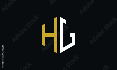 HJ and JH or H and J Abstract Letter Mark Logo Template for Business