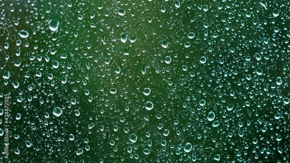 rain drops on the window surface rain drops on the window surface