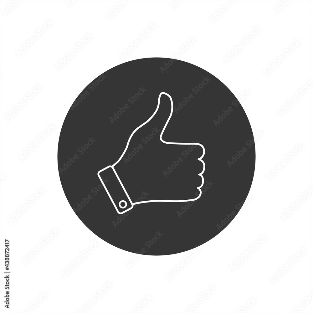 like line icon, hand vector icon, good symbol, flat design best vector like illustration like line icon, hand vector icon, good symbol, flat design best vector like illustration