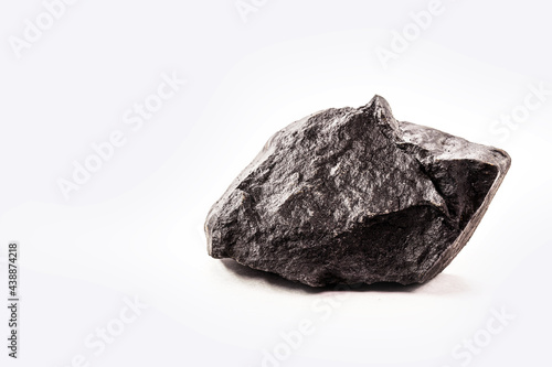 Graphite ore, also called black lead or plumbage, graphite has multiple and important industrial applications. photo