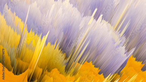 Beautiful Yellow & Purple Abstract Background