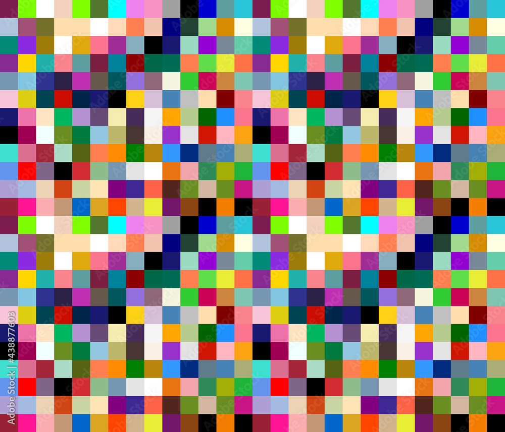Pixel background with lots of colorful squares. Pixel background with lots of colorful squares.