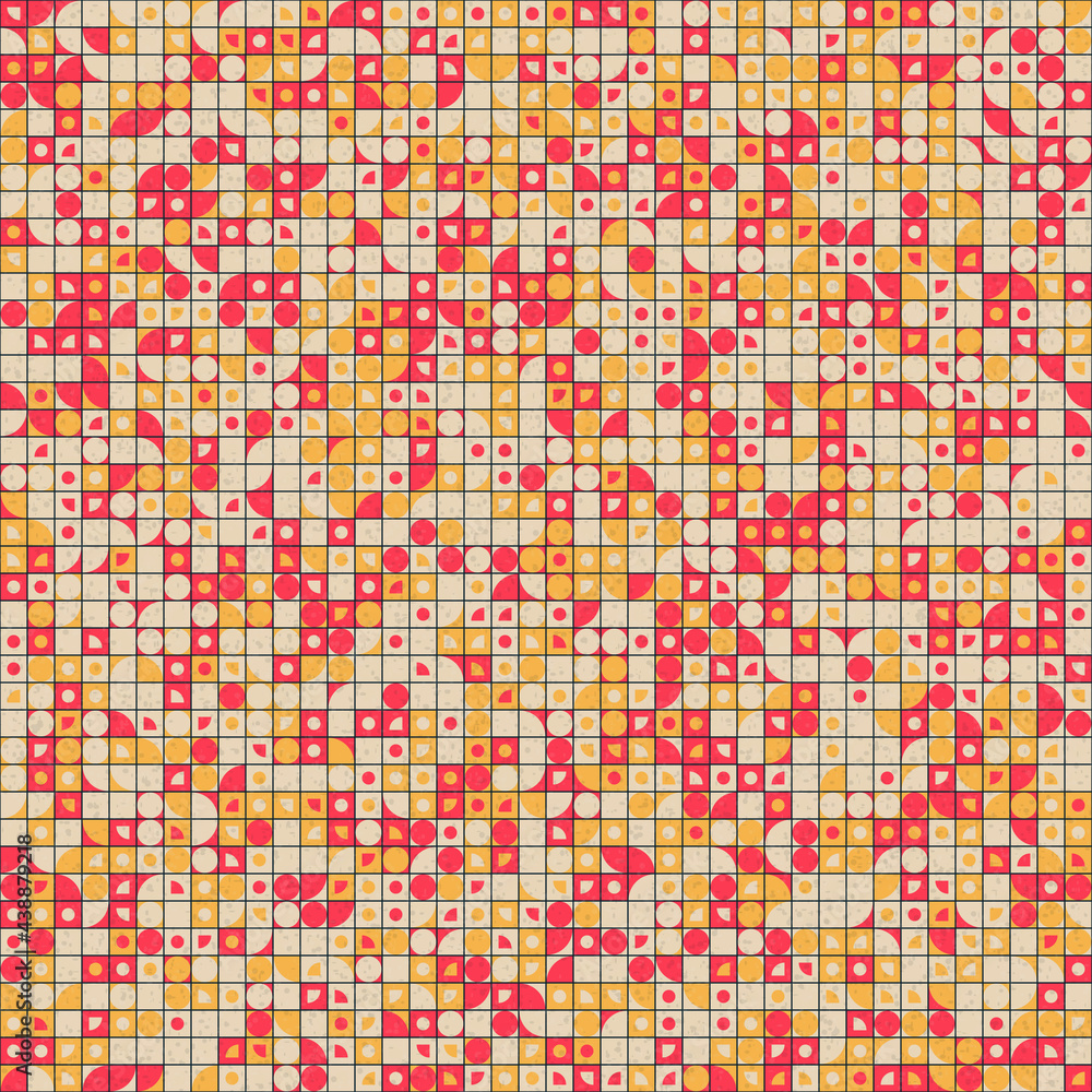 Abstract Geometric Pattern generative computational art illustration Abstract Geometric Pattern generative computational art illustration