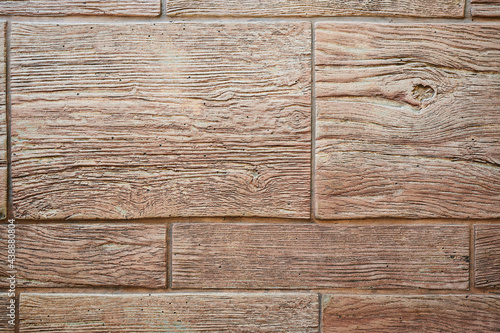 tiles with wood texture, brown color close-up