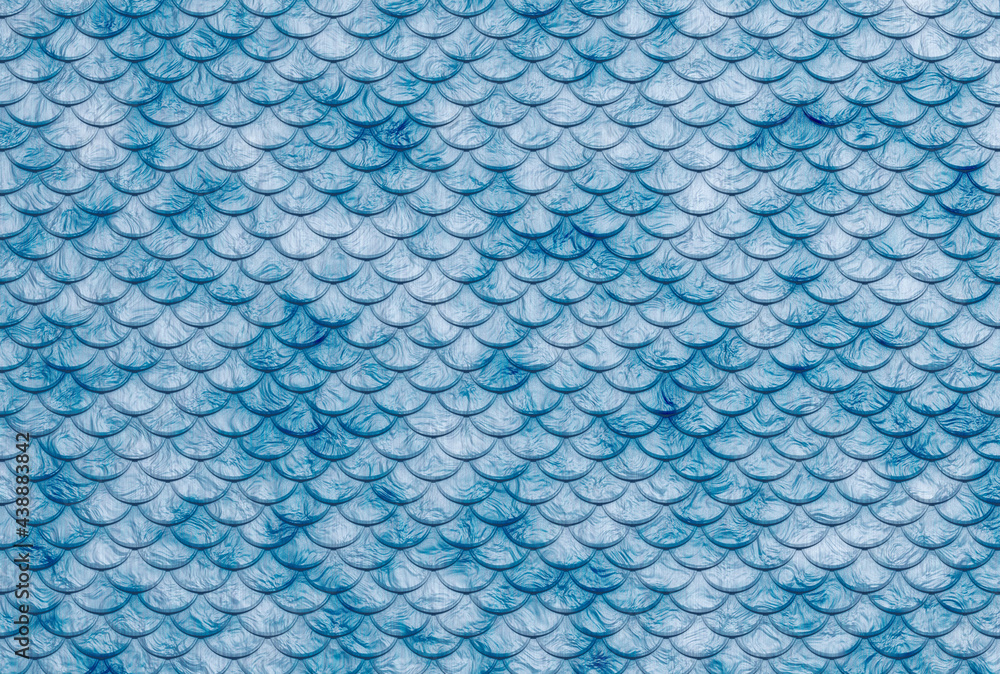 Blue Glossy Fish Scales Seamless Pattern Texture Blue Glossy Fish Scales Seamless Pattern Texture