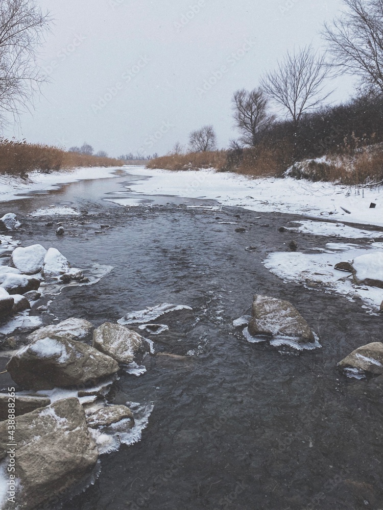 river in winter river in winter